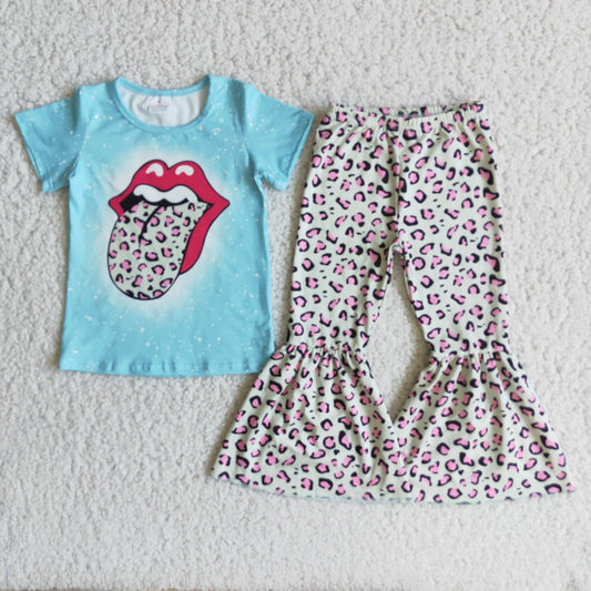 C0-24 Kids girls clothes short sleeve with pants set-promotion 2024.5.11 $2.99