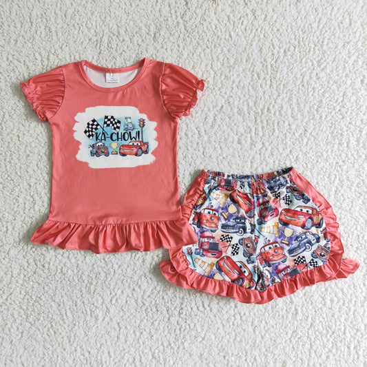 C1-30 Kids boys clothes short sleeve top with shorts set promotion 2024.3.23 $5.5