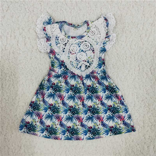 C14-6  Kids girls clothes sleeves top woven  dress -promotion 2024.4.13  $2.99