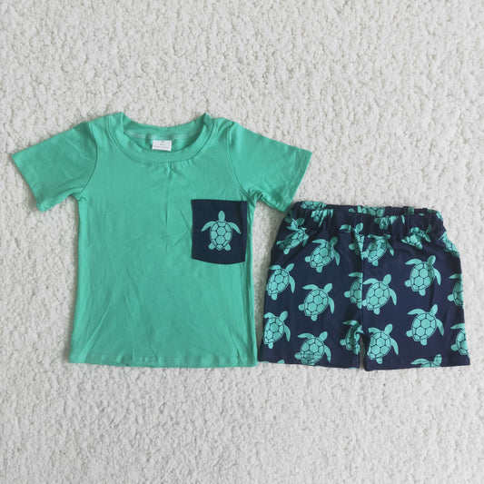 C9-4 Kids boys clothes short sleeve with shorts set-promotion 2024.5.11 $5.5