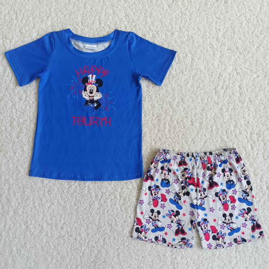 D10-18  Kids boys clothes  short sleeves top with shorts set-promotion  2024.4.20 $5.5