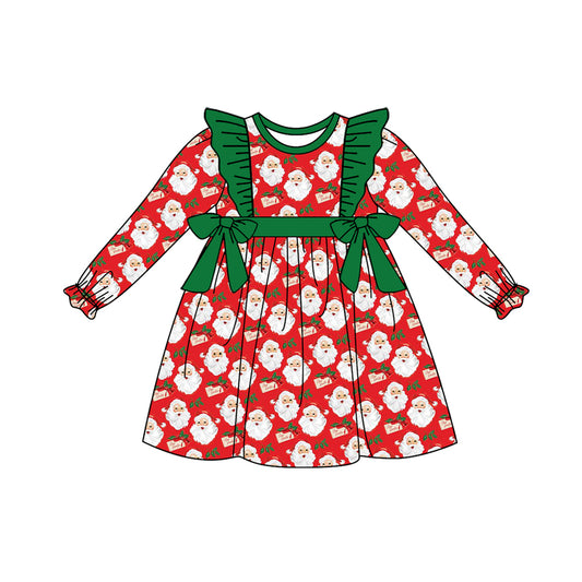 GLD0553  Pre-order baby girl clothes long sleeves summer dress