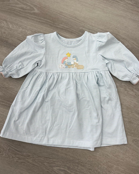 NO moq GLD0835 Pre-order Sizes 3-6m to 14-16t baby girl clothes long sleeves summer dress