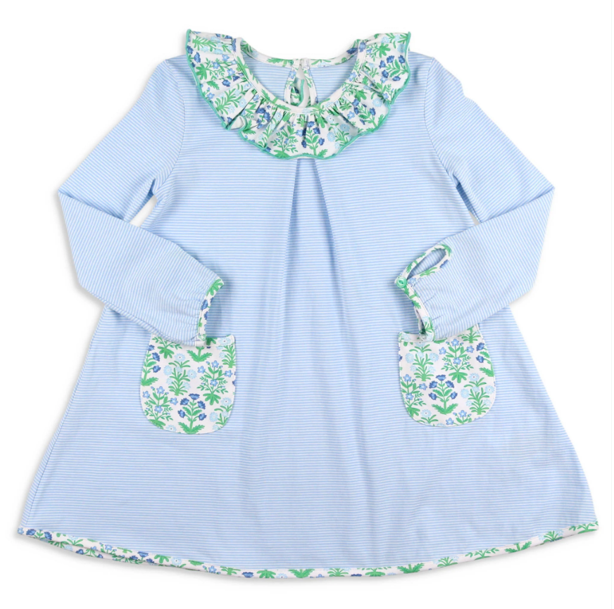 NO moq GLD0927  Pre-order Sizes 3-6m to 14-16t baby girl clothes long sleeves autumn dress