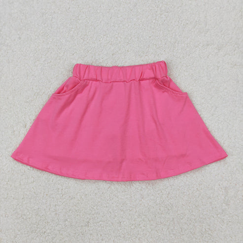 11.10 RTS Sibling Baby Girls Pocket Cotton Skorts Skirts