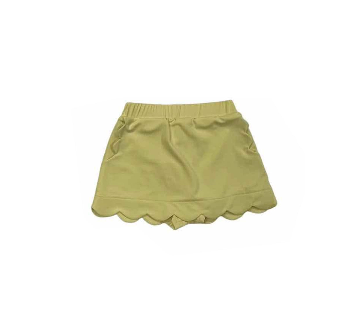 8.26 Pre order Baby Girls Green Lined Briefs Yoga Skirt
