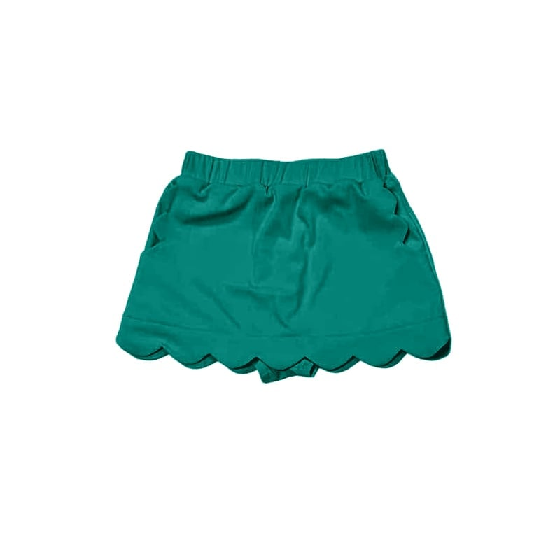 8.26 Pre order Baby Girls Green Lined Briefs Yoga Skirt