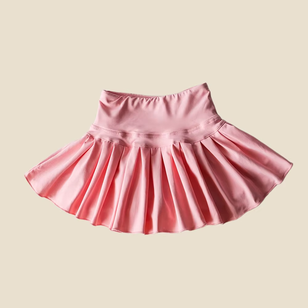 8.26  Pre order Baby Girl Yoga Skirt yoga blue Skirts dress