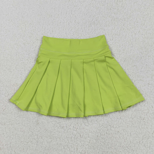 7.23 GLK0081 RTS NO MOQ Baby Girls Summer Yoga Skirt Baby Girls Aqua Yoga Active Wear Skirt