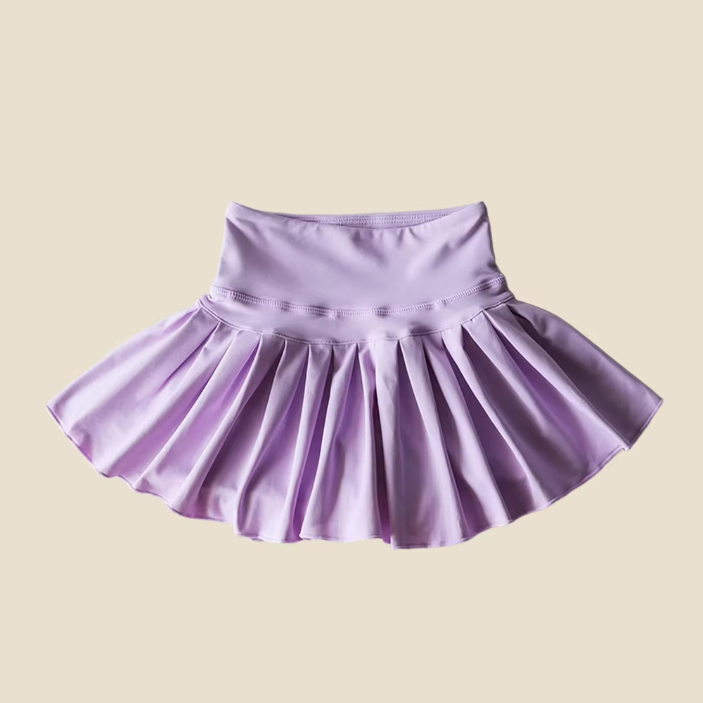8.26  Pre order Baby Girl Yoga Skirt yoga blue Skirts dress