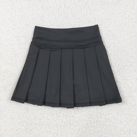 7.19 GLK0087 RTS NO MOQ Baby Girls Yoga Skirt baby girls clothes yoga black Skirts dress