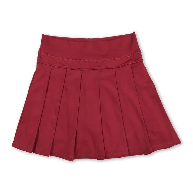RTS Sibling high waist kids girls summer activewear skorts