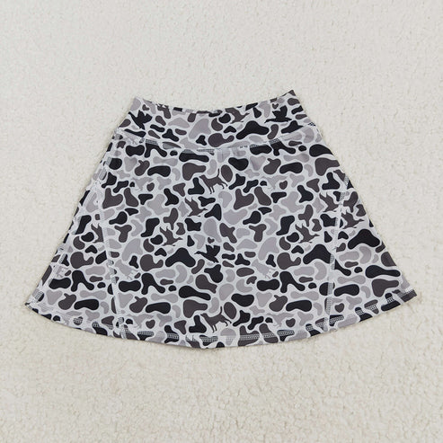 9.29 RTS Sibling Baby Girls Western Ducks Camo Yoga Skorts Bottom