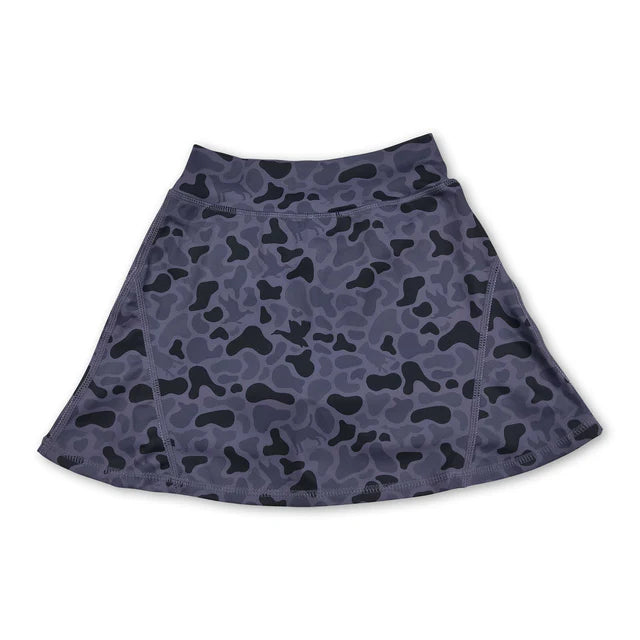 RTS Sibling Baby Girls Western Ducks Camo Yoga Skorts Bottom