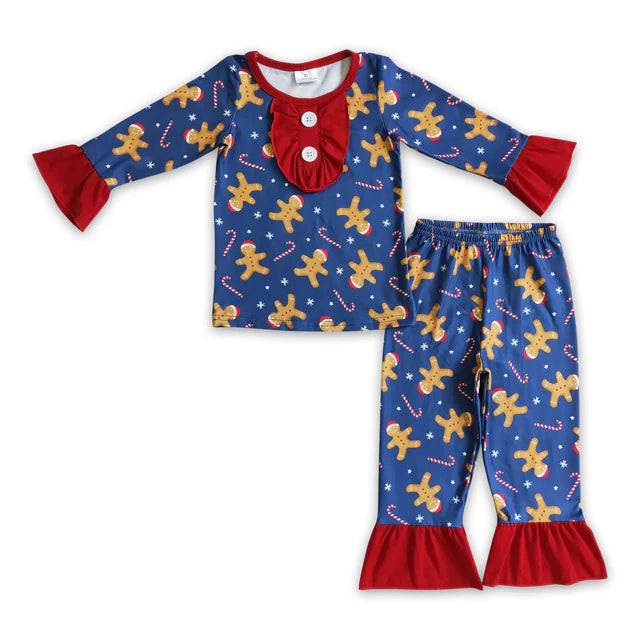 RTS Sibling Baby Kids Christmas  Top Pant Pajamas Clothes Sets