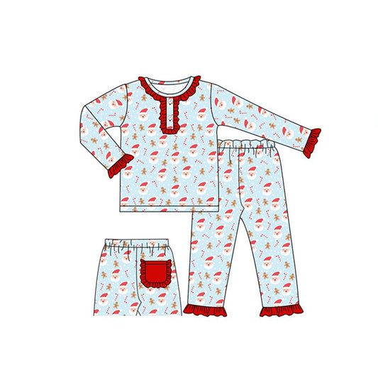 GLP1280  Pre-order baby girls clothes long sleeve top with trousers kids autumn set