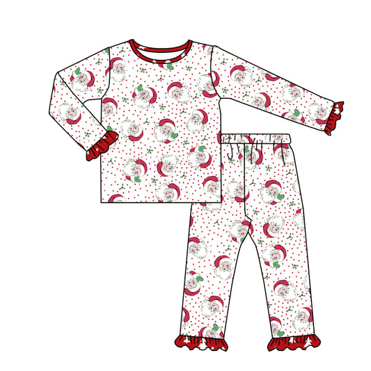 GLP1370  Pre-order baby girl clothes long sleeve top with trousers kids autumn set