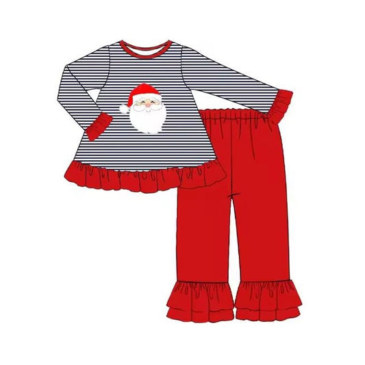 GLP1372  Pre-order baby girl clothes long sleeve top with trousers kids autumn set