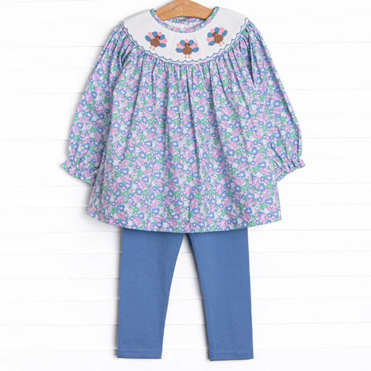 No moq GLP1379  Pre-order Size 3-6m to 14-16t baby girl clothes long sleeve top with trousers kids autumn set