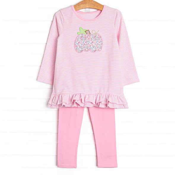 No moq GLP1401 Pre-order Size 3-6m to 14-16t baby girl clothes long sleeve top with trousers kids autumn set