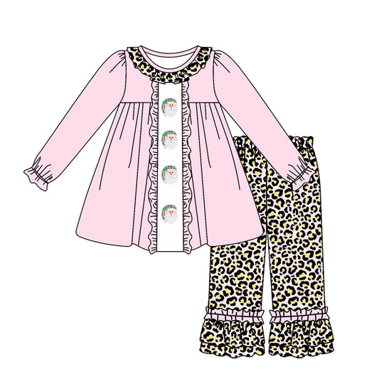 No moq GLP1438 Pre-order Size 3-6m to 14-16t baby girl clothes long sleeve top with trousers kids autumn set