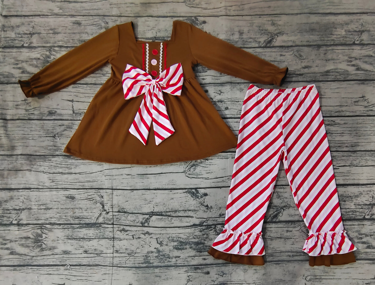 No moq GLP1682 Pre-order Size 3-6m to 14-16t baby girl clothes long sleeve top with trousers kids autumn set