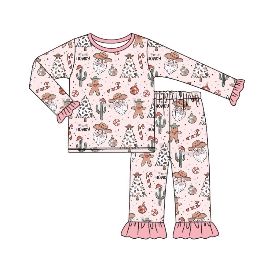 No moq GLP1745 Pre-order Size 3-6m to 14-16t baby girl clothes long sleeve top with trousers kids autumn set