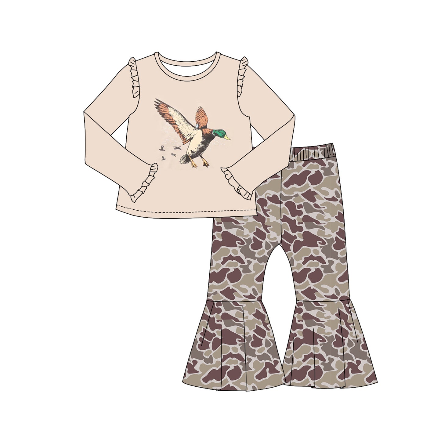 No moq GLP2004  Pre-order Size 3-6m to 14-16t baby girl clothes long sleeve top with trousers kids autumn set