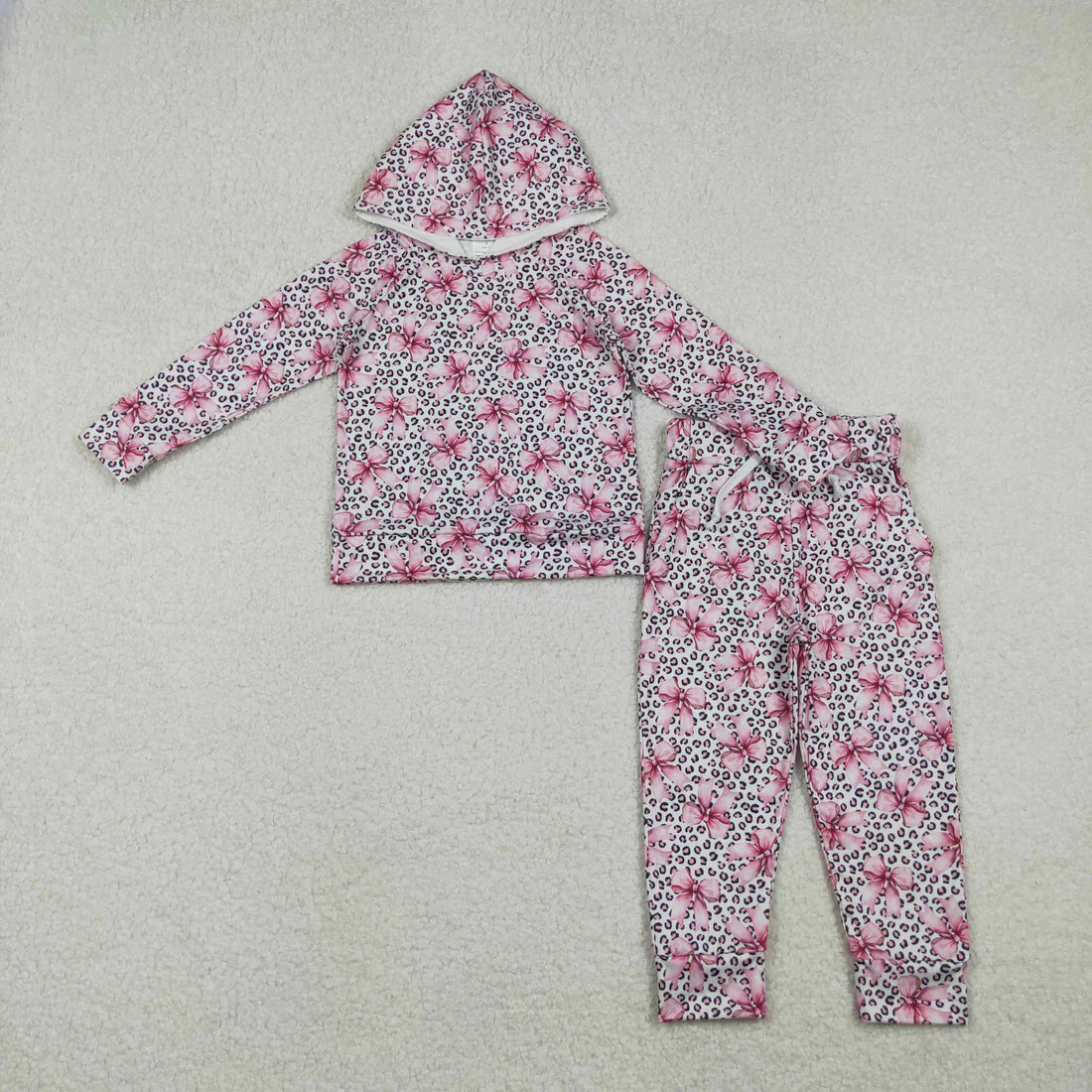 12.17 RTS Sibling Baby Girls Colorful Flowers Hoodies Top Legging Pants Clothes Sets