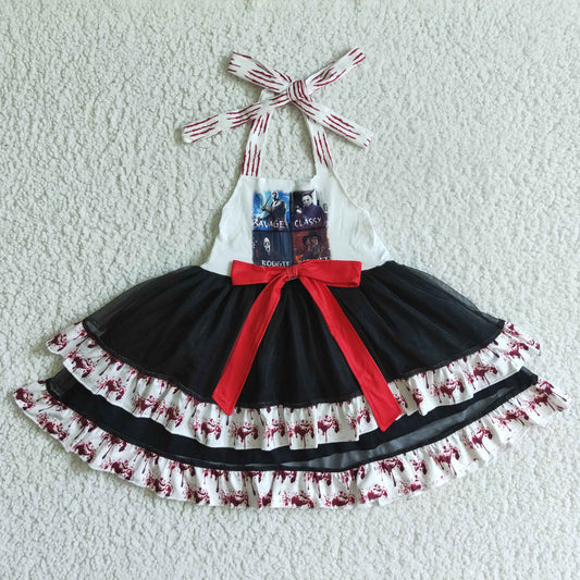 9.15 GSD0136 Baby Girls Summer Dress Baby girls Halloween lace tutu dresses