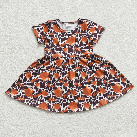 GSD0237   Kids girls clothes short sleeve top woven  dress -promotion 2024.7.13  $5.5