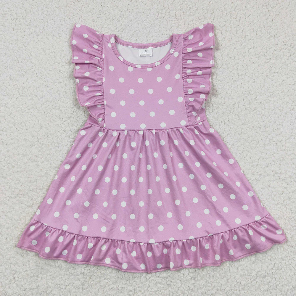 12.1 RST Sibling Sister Baby Girls Ruffles Summer Knee Length Dresses