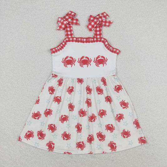 GSD0914 baby girl summer clothes short sleeve kids dress