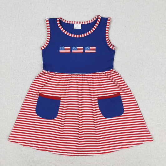 GSD0930 baby girl summer clothes short sleeve kids dress