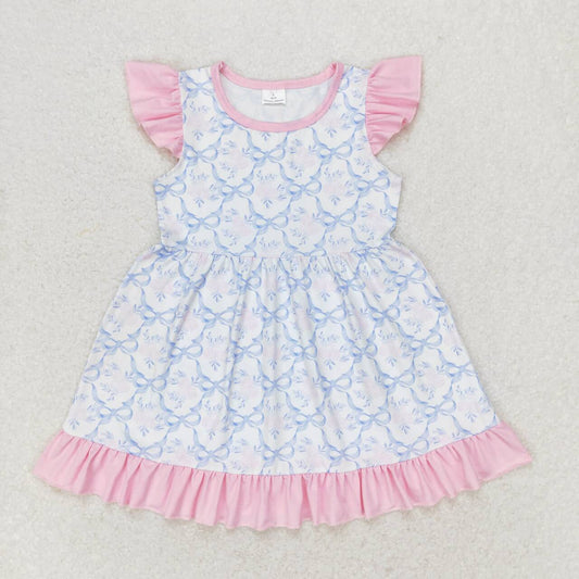 GSD1152 baby girl summer clothes short sleeve kids dress