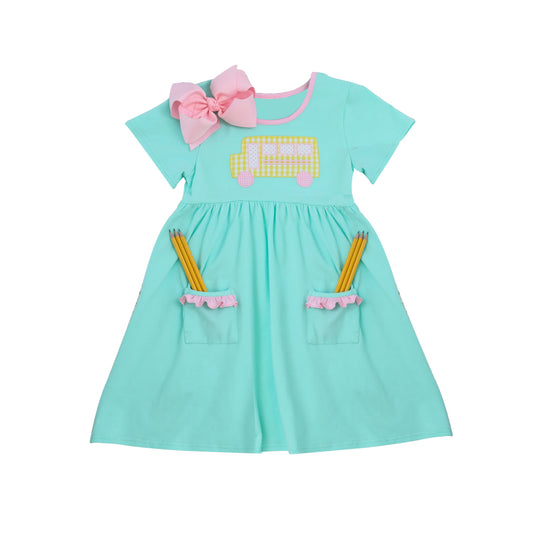 GSD1341 Pre-order baby girl clothes sleeves summer dress