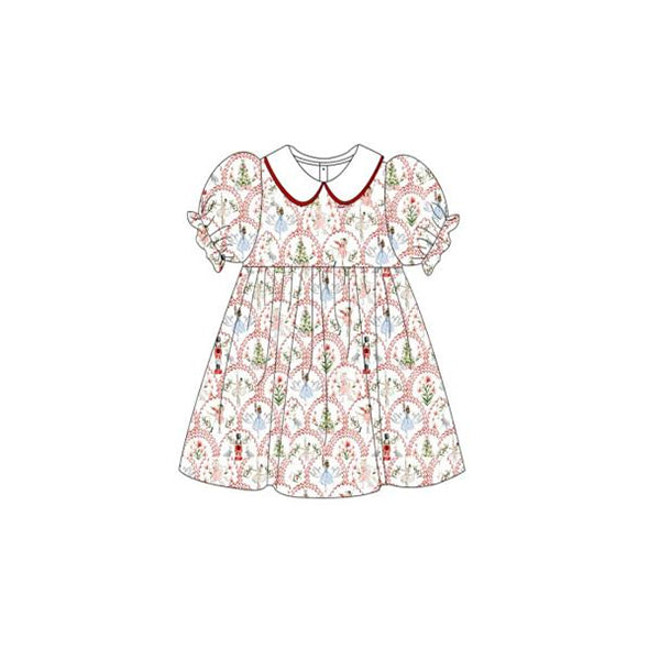 GSD1354  Pre-order baby girl clothes pull sleeves summer dress