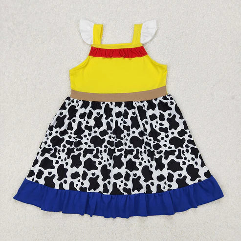 11.8 RST Sibling 8 Colors Baby Girls Princess Cosplay Knee Length Dresses