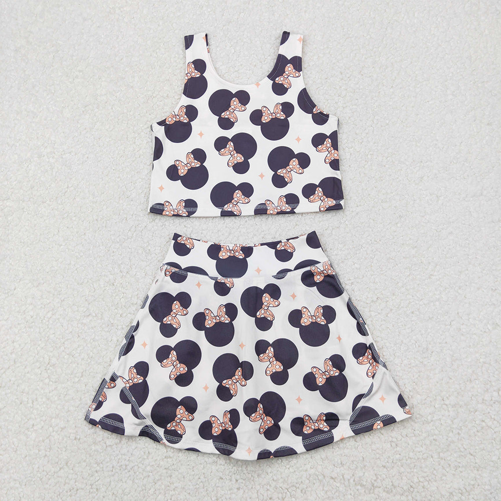 4.15 GSD1934 RTS NO MOQ Baby Girls Summer Yoga Outfits baby girls clothes sleeveless dresses