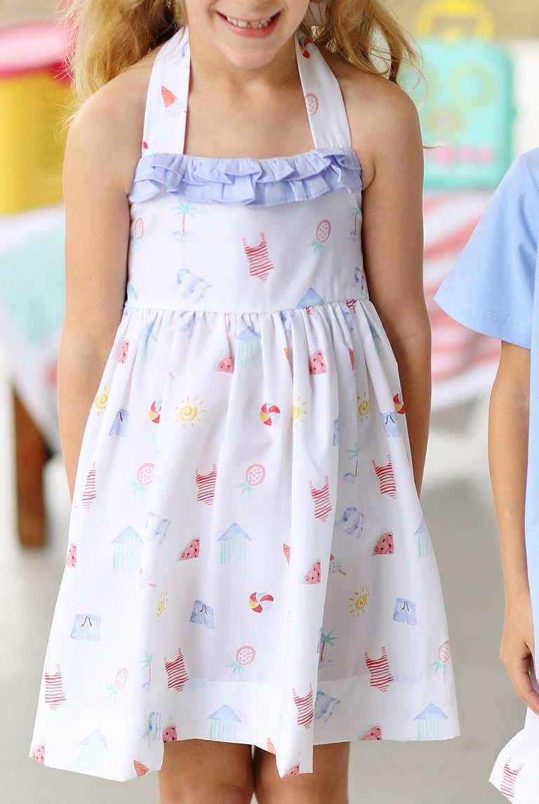 Boys Light Blue Pocket Top Beach Ball Shorts Summer Clothes Set Casual Breathable Kids Outfit for Beach And Playtime