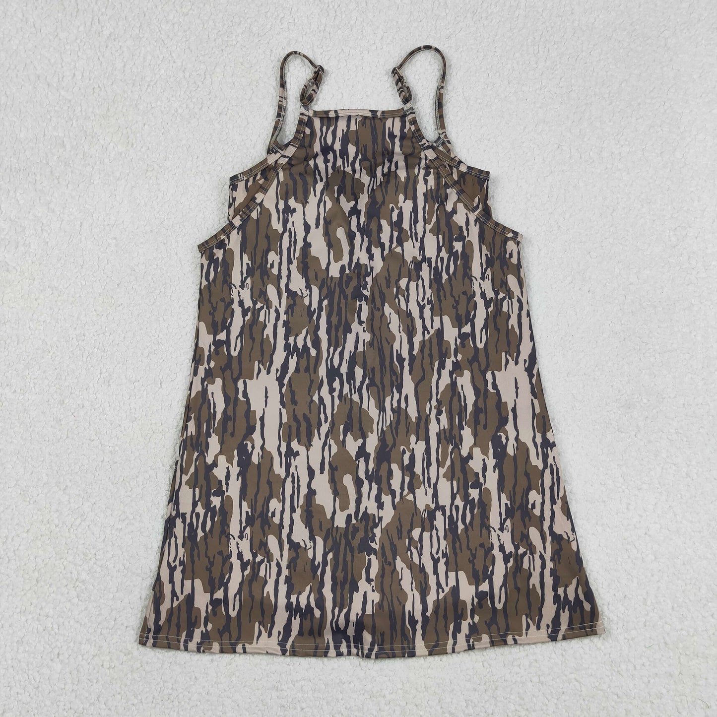 GSD2744 RTS NO MOQ （In stock）Camo straps adult women summer athletic dress