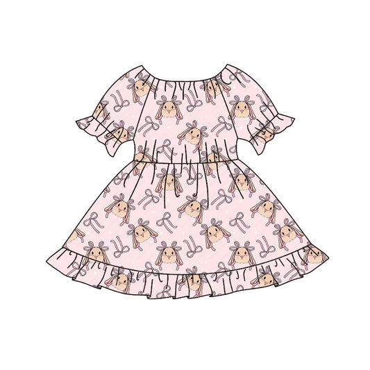 9.25 GSD2836 Pre order No Moq Baby Girls Polka Dots Hearts Tunic Ruffle Pants Valentine Clothes Sets