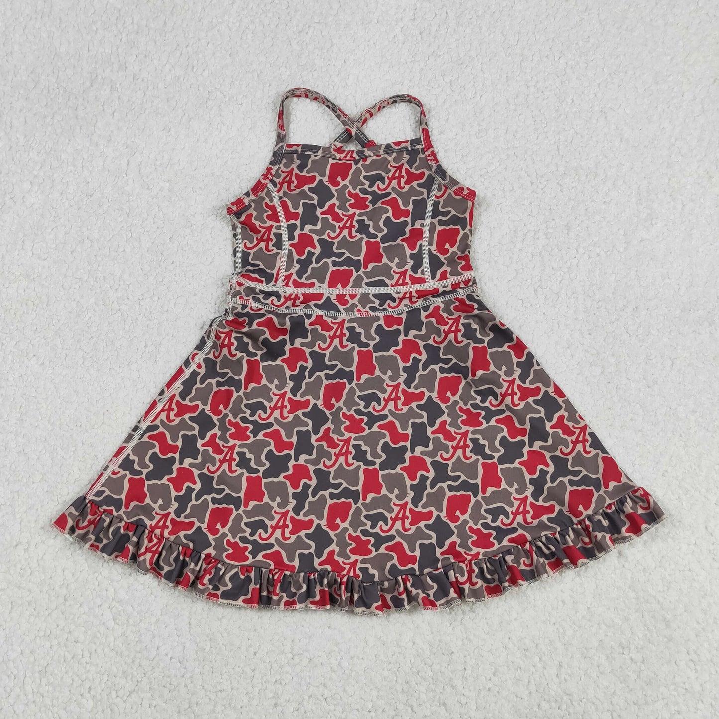 RTS Sibling Baby Girls  Yoga Active Short Team Knee Length Dresses