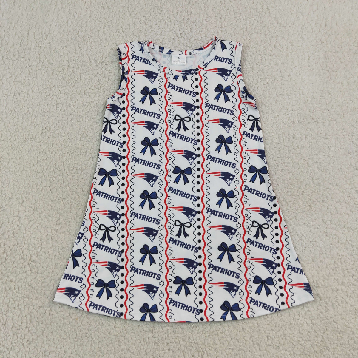 RTS NO MOQ Sibling milk silk Baby Girls Bows Stripe Print Top Pockets Short Scallop Team Clothes Sets Dress