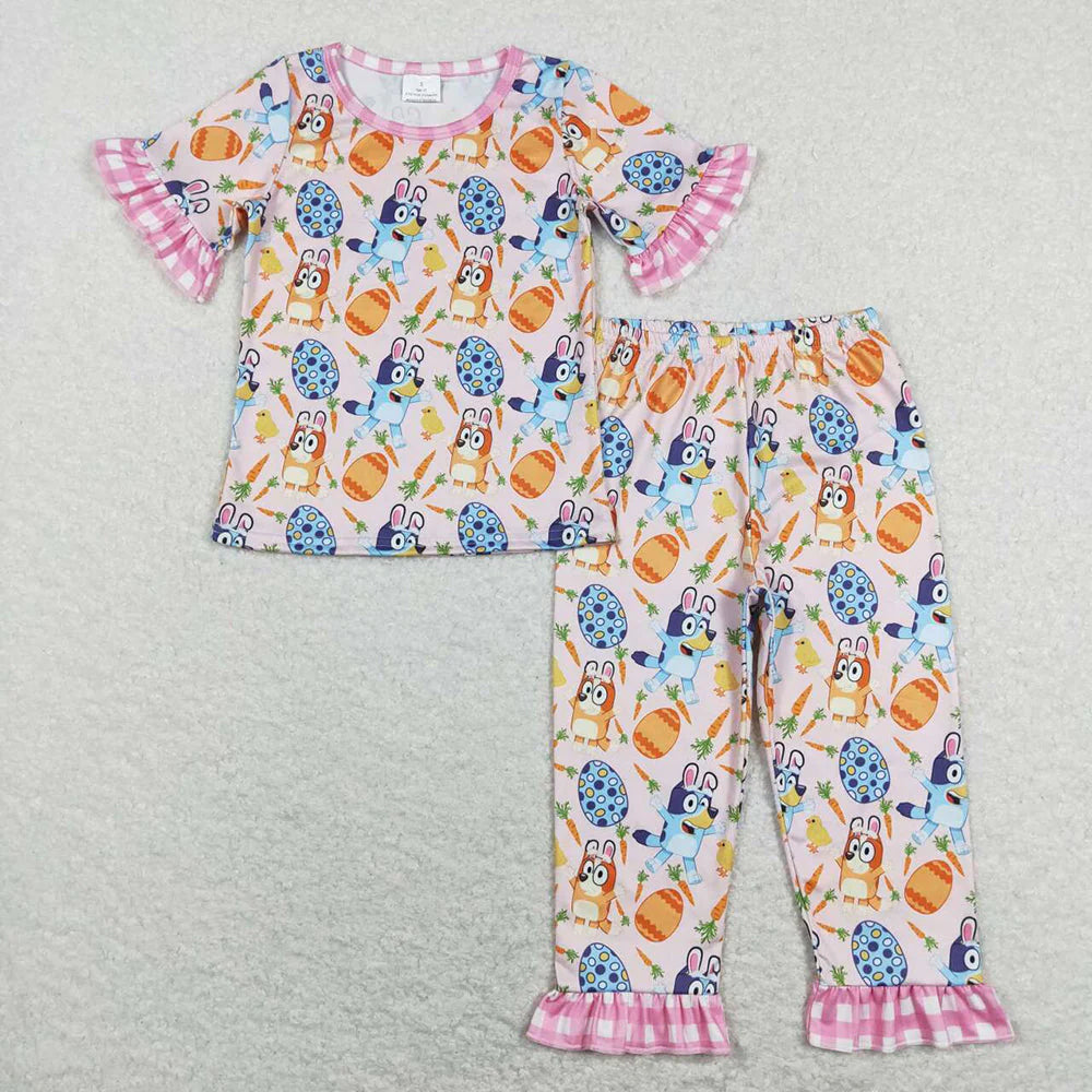12.24 RTS Sibling Baby Boys Short Sleeve Tee Shirts Pants Pajamas Clothes Sets