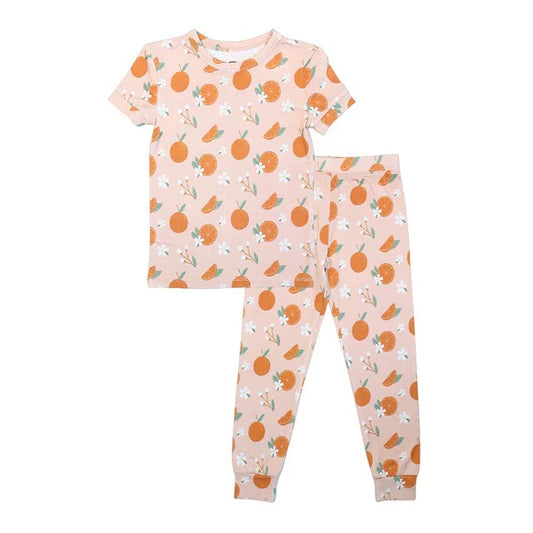 No moq GSPO1650  Pre-order Size 3-6m to 14-16t baby girl clothes short sleeve top with trousers kids autumn set