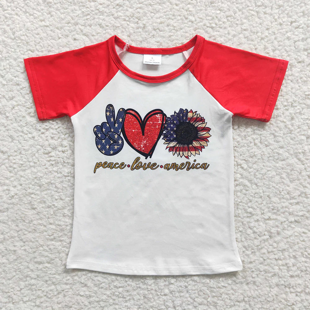 12.25 RST Sibling Boys Baby Girls July 4th Tee Shirts Tops