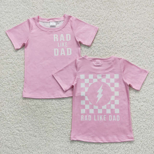 9.26 RTS Sibling Baby Boys Girls Daddy's Buddy Lights Hunting Tee Shirts Top