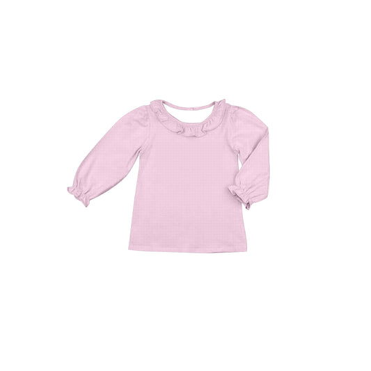 No moq GT0641  Pre-order Sizes 3-6m to 14-16t baby girls clothes long sleeve top