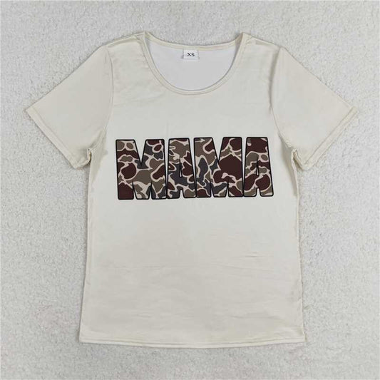 USA Warehouse (IN STOCK) GT0662 Adult Women's Short Sleeve Camouflage T-Shirt 'Camo Mama' Trending Fashion Top